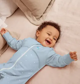 Love To Dream Love to Dream Sleep Suit Long Sleeve 1.0T Stretch Cotton Powder Blue Twinkle