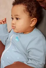 Love To Dream Love to Dream Sleep Suit Long Sleeve 1.0T Stretch Cotton Powder Blue Twinkle