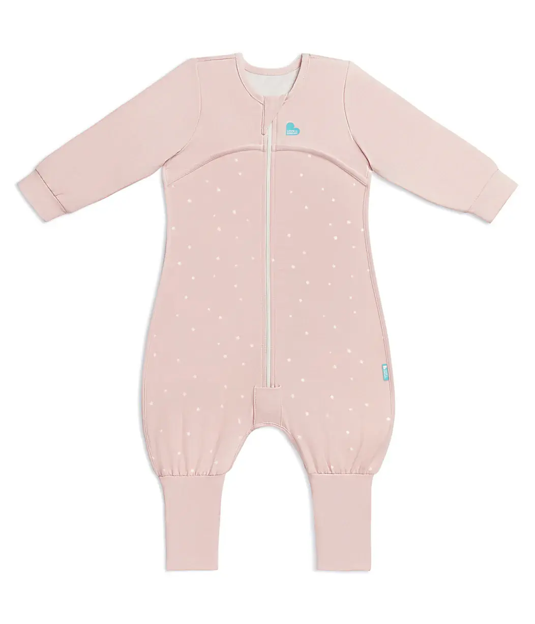 Love To Dream Love to Dream Sleep Suit Long Sleeve 1.0T Stretch Cotton Powder Pink Twinkle