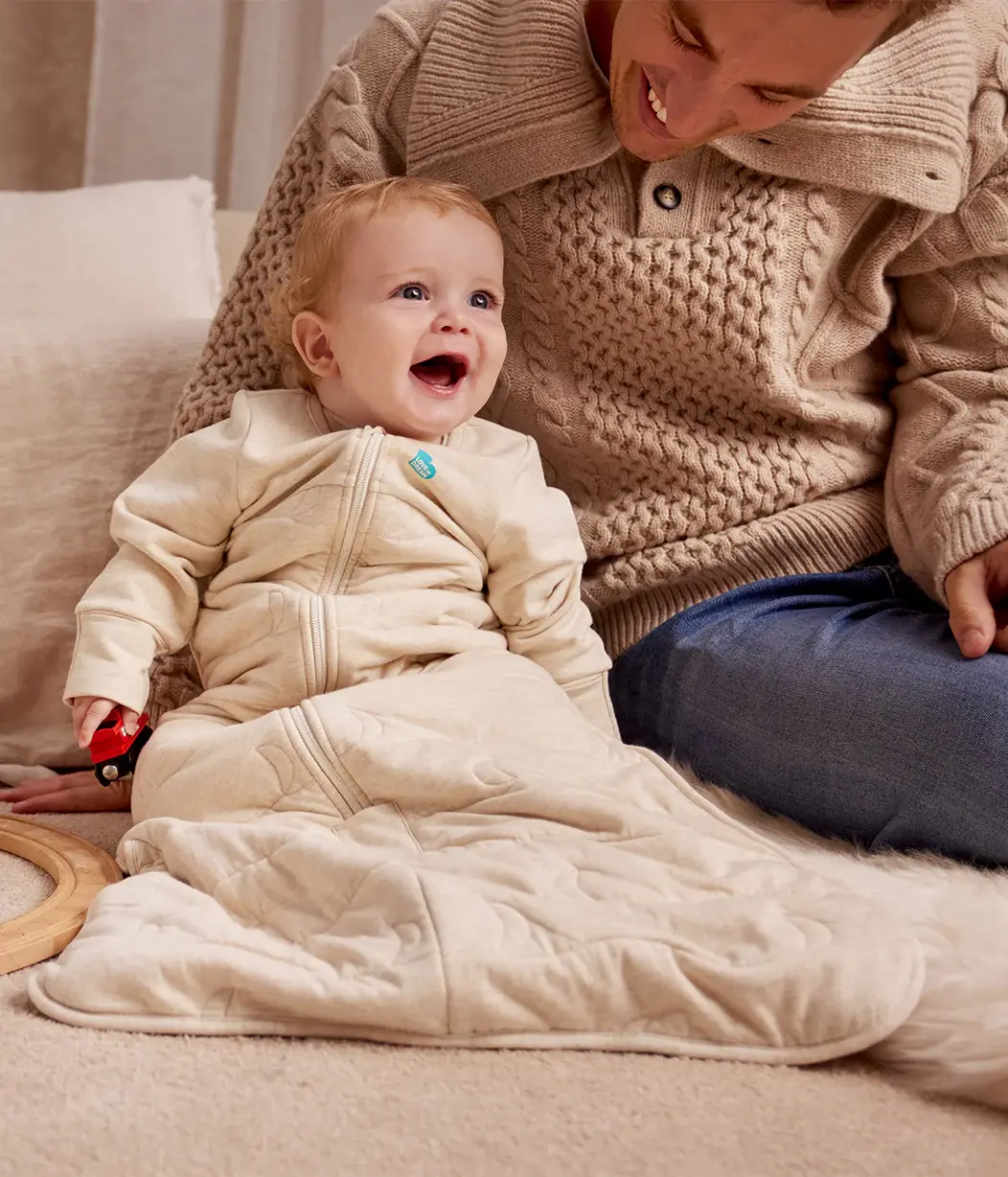 Love To Dream Love to Dream Sleep Bag 3.5T Quilted Stretch Cotton Oatmeal