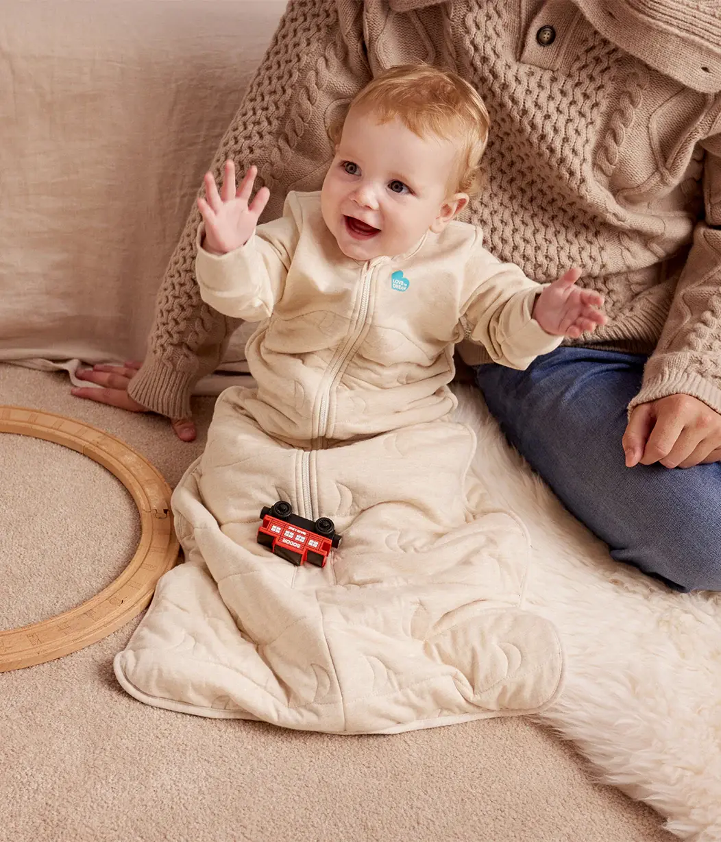 Love To Dream Love to Dream Sleep Bag 3.5T Quilted Stretch Cotton Oatmeal