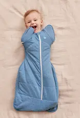 Love To Dream Love to Dream Transition Bag 2.5T Quilted Stretch Cotton Storm Blue Pebbles