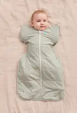 Love To Dream Love to Dream Transition Bag 2.5T Quilted Stretch Cotton Olive Bees