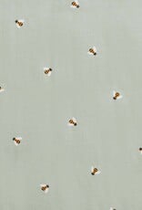 Love To Dream Love to Dream Transition Bag 2.5T Quilted Stretch Cotton Olive Bees