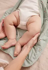 Love To Dream Love to Dream Transition Bag 2.5T Quilted Stretch Cotton Olive Bees