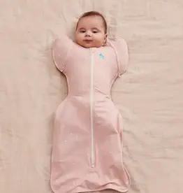 Love To Dream Love To Dream Swaddle UP™ Transition Bag 1.0 TOG Original  Cotton Powder Pink Twinkle