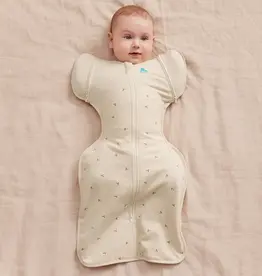 Love To Dream Love To Dream Swaddle UP™ Transition Bag 1.5 TOG Cotton Fleece Oatmeal Twigs