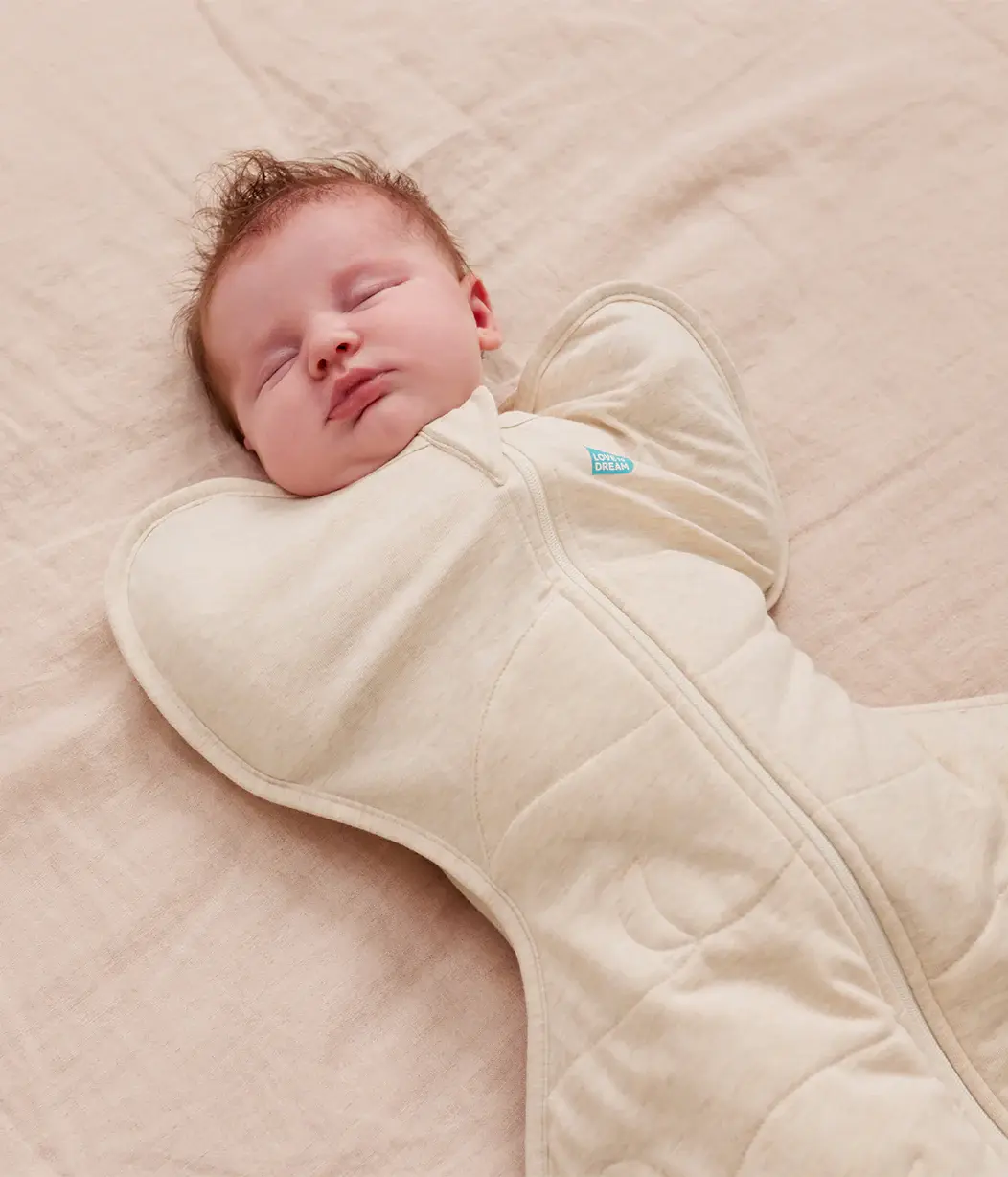 Love To Dream Love To Dream Swaddle UP™ 3.5 TOG Quilted Stretch Cotton Oatmeal
