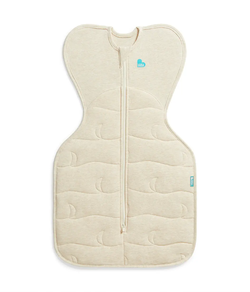 Love To Dream Love To Dream Swaddle UP™ 3.5 TOG Quilted Stretch Cotton Oatmeal