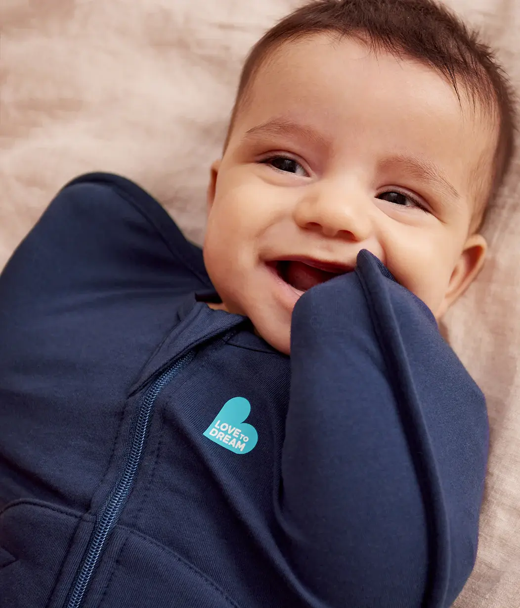 Love To Dream Love To Dream Swaddle UP™ 3.5 TOG Quilted Stretch Cotton Navy
