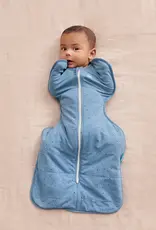 Love To Dream Love To Dream Swaddle UP™ 2.5 TOG Quilted Stretch Cotton Storm Blue Pebbles