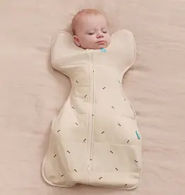 Love To Dream Love To Dream Swaddle UP™ 2.5 TOG Quilted Stretch Cotton Oatmeal Bees