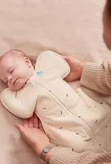 Love To Dream Love To Dream Swaddle UP™ 2.5 TOG Quilted Stretch Cotton Oatmeal Bees