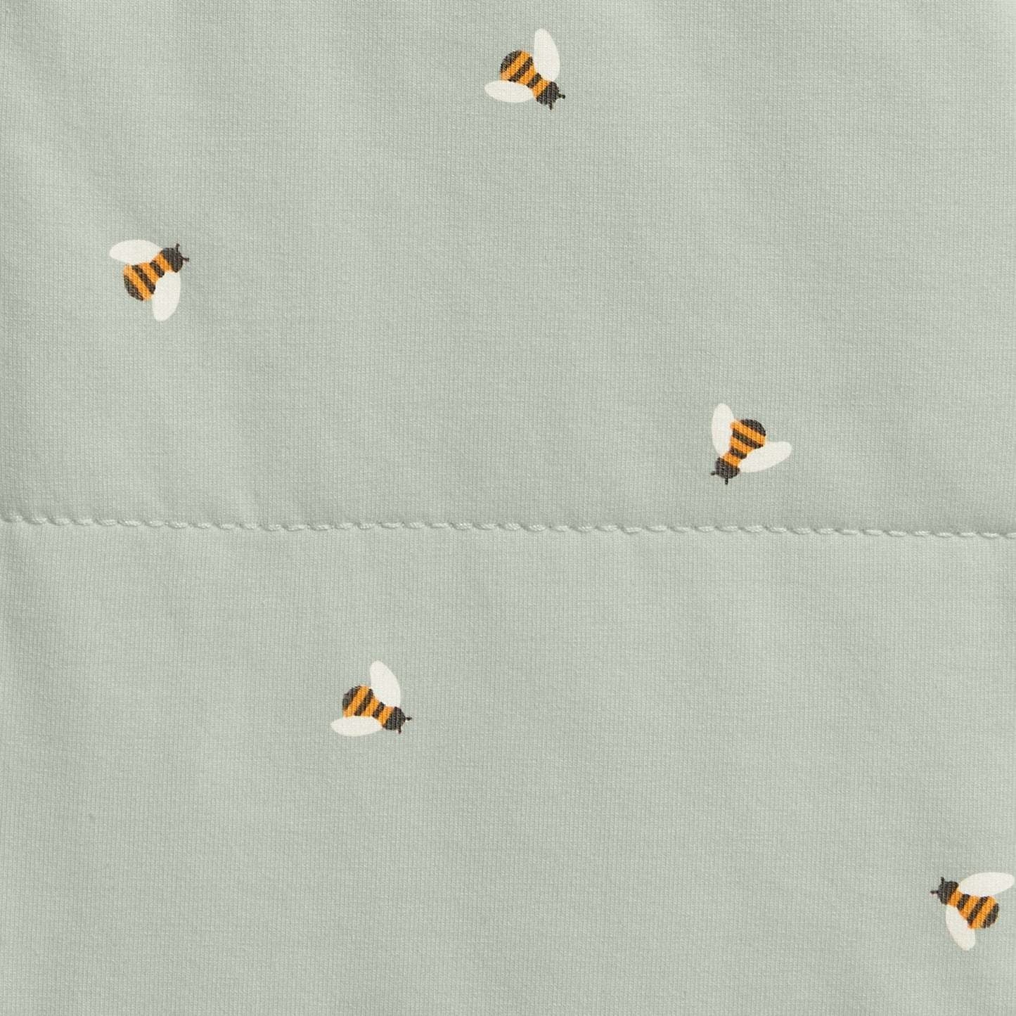 Love To Dream Love To Dream Swaddle UP™ 2.5 TOG Quilted Stretch Cotton Olive Bees