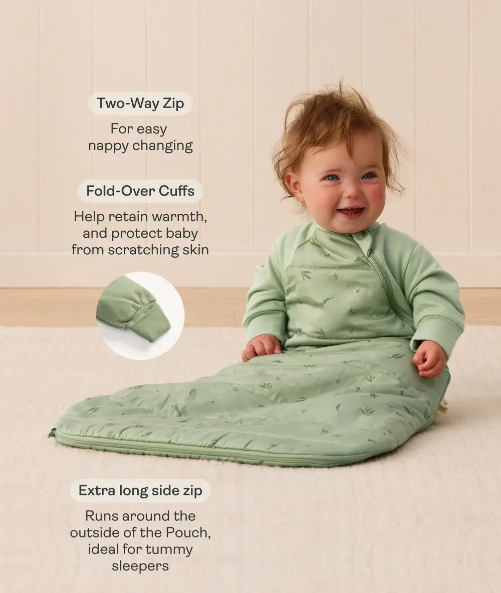 ErgoPouch ErgoPouch Side Zip Premium Sleeping Bag 2.5 TOG Daisies