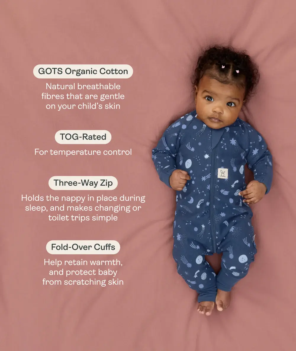 ErgoPouch ErgoPouch Long Sleeve Layer 1.0 TOG Starbeam