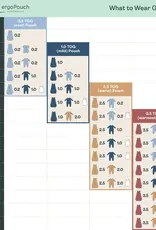 ErgoPouch ErgoPouch Sleep Suit Bag 2.5 TOG Starbeam