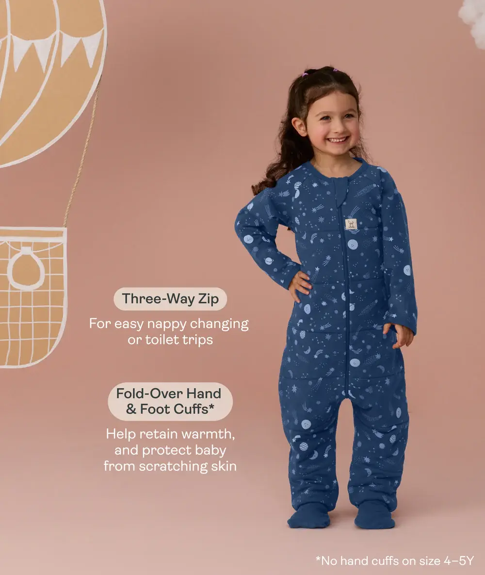 ErgoPouch ErgoPouch Sleep Onesie 3.5 TOG Starbeam