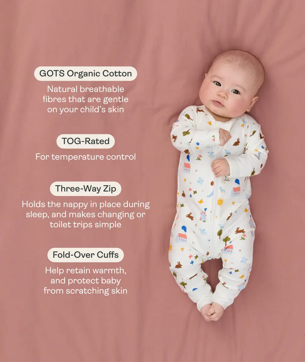 ErgoPouch ErgoPouch Long Sleeve Layer 1.0 TOG Daydream