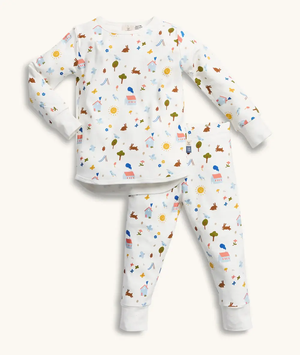 ErgoPouch ErgoPouch Long Sleeve Pyjamas 1.0 TOG Daydream