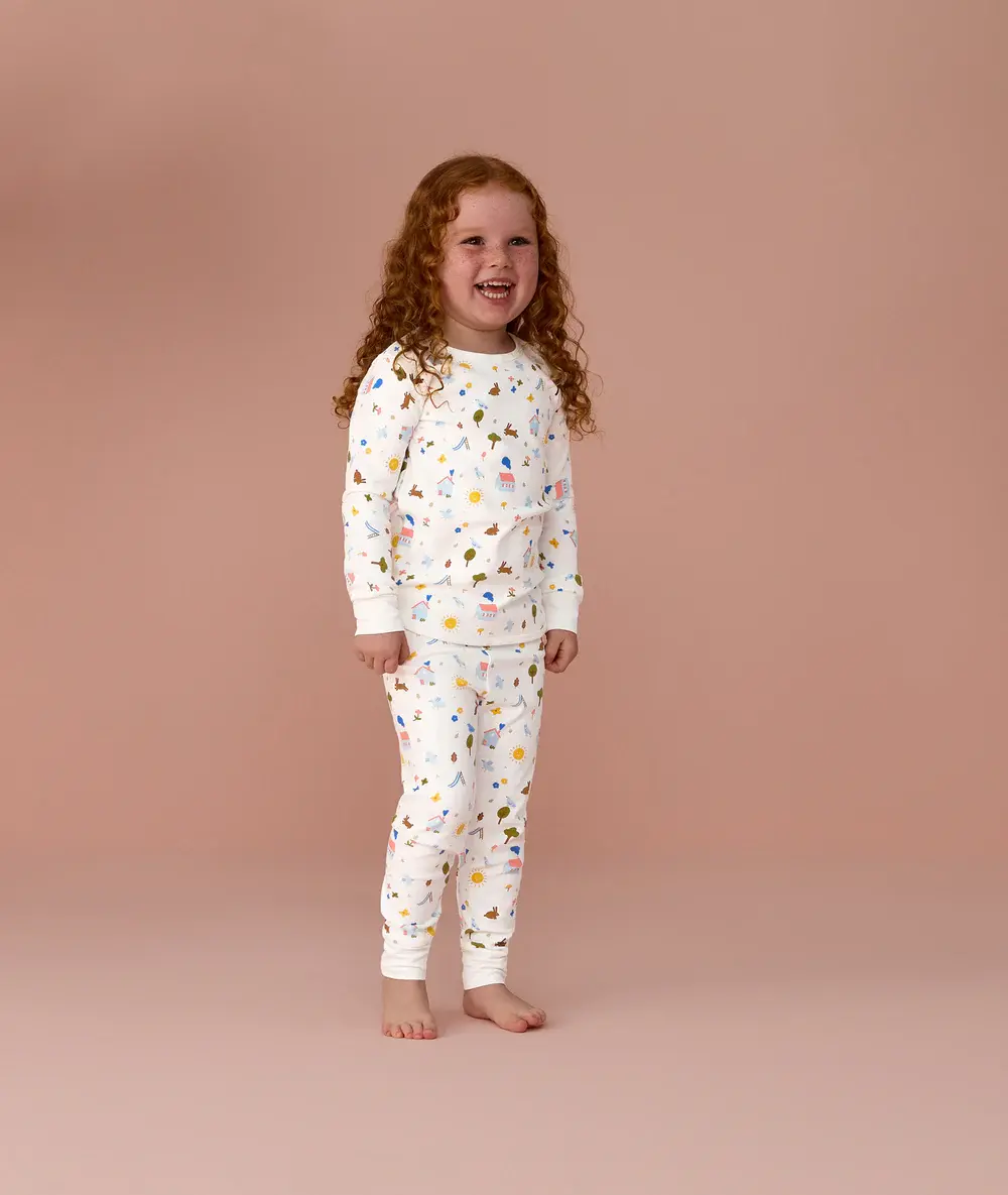 ErgoPouch ErgoPouch Long Sleeve Pyjamas 1.0 TOG Daydream