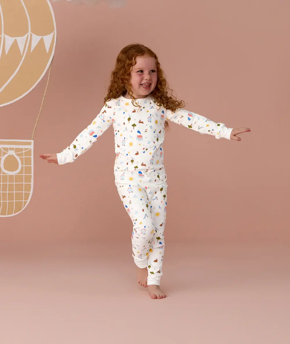 ErgoPouch ErgoPouch Long Sleeve Pyjamas 1.0 TOG Daydream