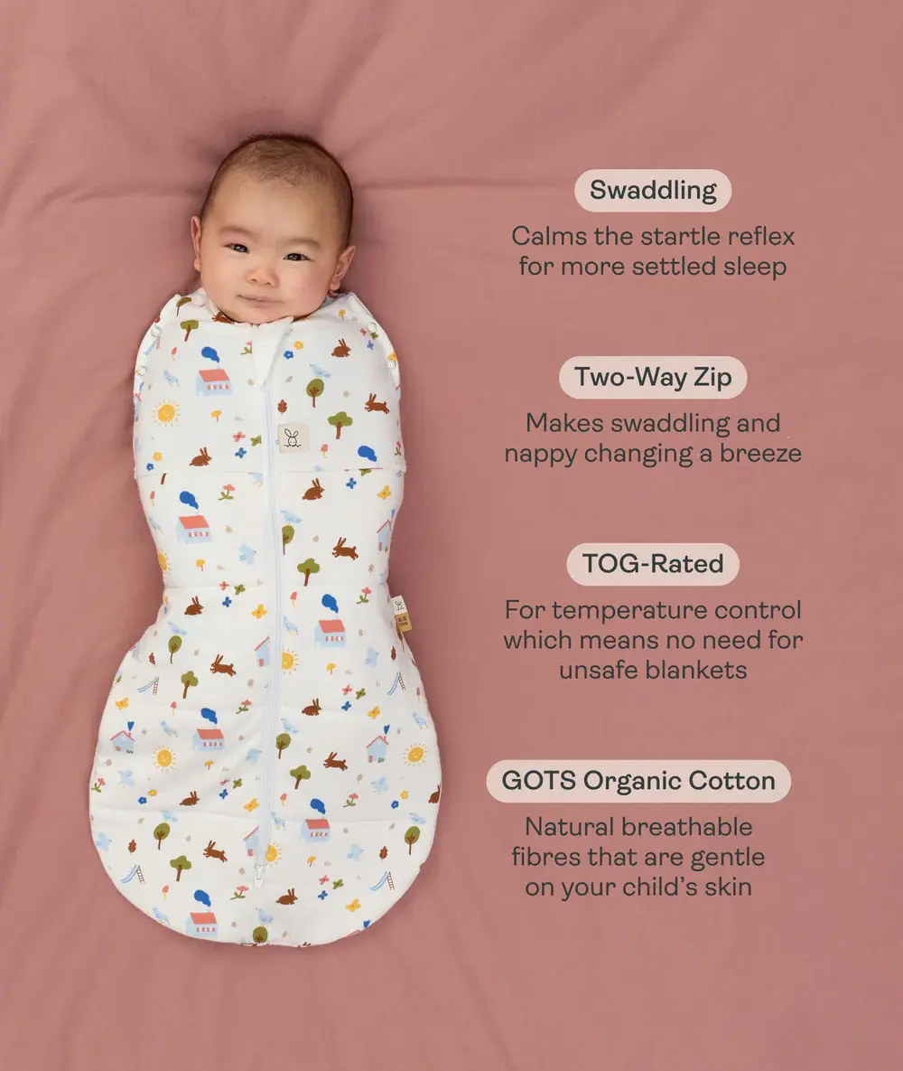 ErgoPouch ErgoPouch Cocoon Swaddle Bag 2.5 TOG Daydream