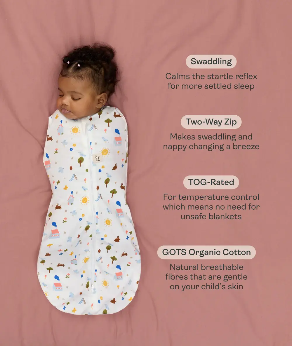 ErgoPouch ErgoPouch Cocoon Swaddle Bag 1.0 TOG Daydream
