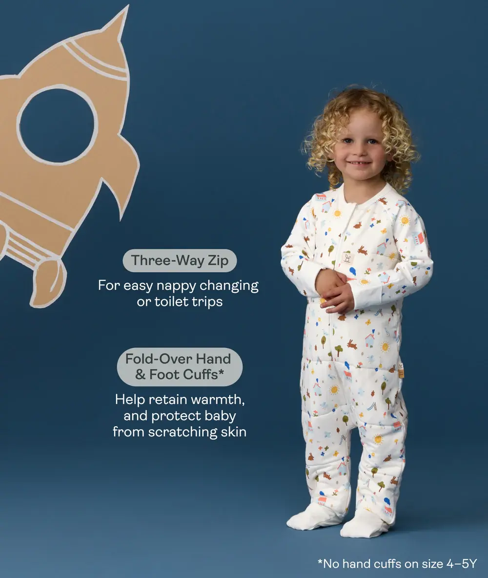 ErgoPouch ErgoPouch Sleep Onesie 2.5 TOG Daydream