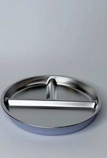 Meadow Lane Collective Meadow Lane Collective Stainless Steel Baby and Toddler+ Divider Suction Plate - Blue