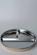 Meadow Lane Collective Meadow Lane Collective Stainless Steel Baby and Toddler+ Divider Suction Plate - Beige