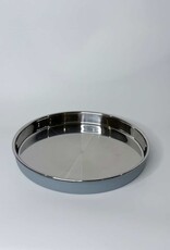 Meadow Lane Collective Meadow Lane Collective Non-Slip Stainless Steel Plate - Blue