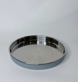 Meadow Lane Collective Meadow Lane Collective Non-Slip Stainless Steel Plate - Blue