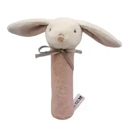 Petite Vous Petite Vous Mia the Bunny Squeaker (Dusty Pink)