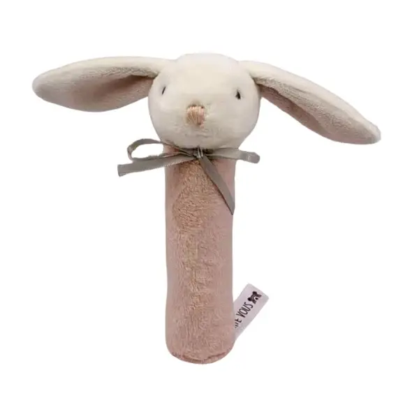 Petite Vous Petite Vous Mia the Bunny Squeaker (Dusty Pink)