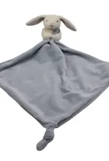 Petite Vous Petite Vous Mika the Bunny Mini Toy & Comfort Blanket - Dusty Blue