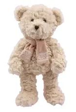 Petite Vous Petite Vous Evie the Bear with Pink Embroidered Scarf