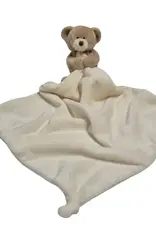 Petite Vous Petite Vous Bailey the Bear Baby Comforter / Cream Blanket WARM