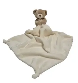Petite Vous Petite Vous Bailey the Bear Baby Comforter / Cream Blanket WARM