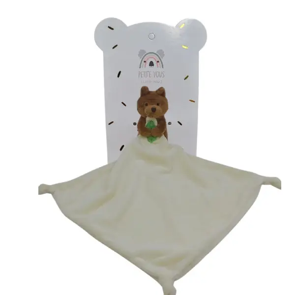 Petite Vous Petite Vous Banjo the Quokka - Baby Comforter / Cream Blanket WARM