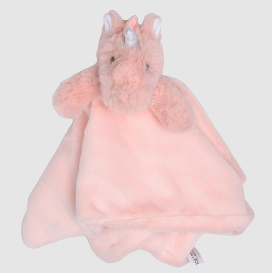 Petite Vous Petite Vous Matilda the Unicorn - Baby Comforter / Pink Blanket WARM