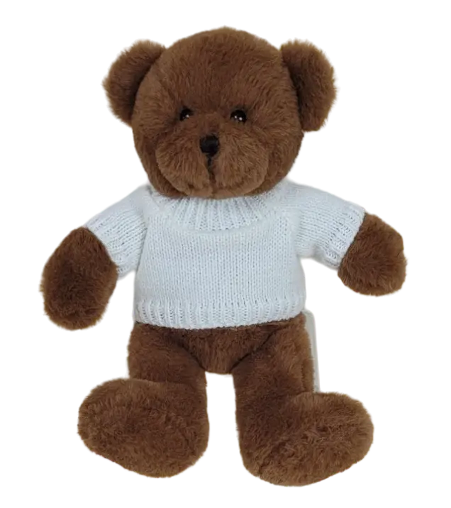 Petite Vous Petite Vous Bowie the Bear Mini with Plain Jumper