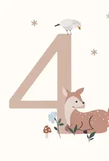 Petite Vous Petite Vous Greeting Card - Deer Birthday 4