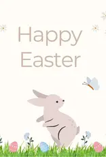 Petite Vous Petite Vous Greeting Card - Easter Rabbit with Eggs