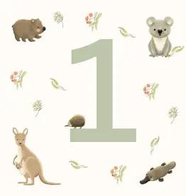Petite Vous Petite Vous Greeting Card - Aussie Animals Birthday 1