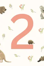 Petite Vous Petite Vous Greeting Card - Aussie Animals Birthday 2