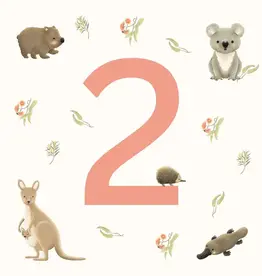 Petite Vous Petite Vous Greeting Card - Aussie Animals Birthday 2