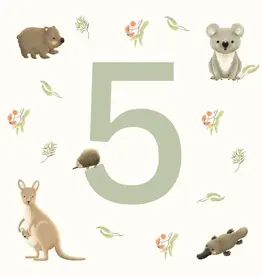 Petite Vous Petite Vous Greeting Card - Aussie Animals Birthday 5