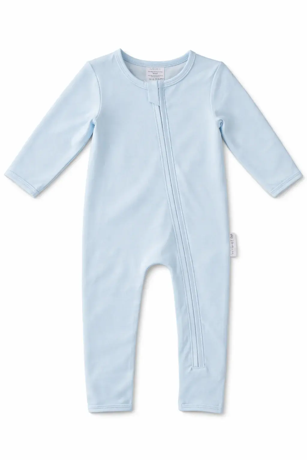 dry baby co. dry baby co. Blowout Buddy Zip Romper - Blue