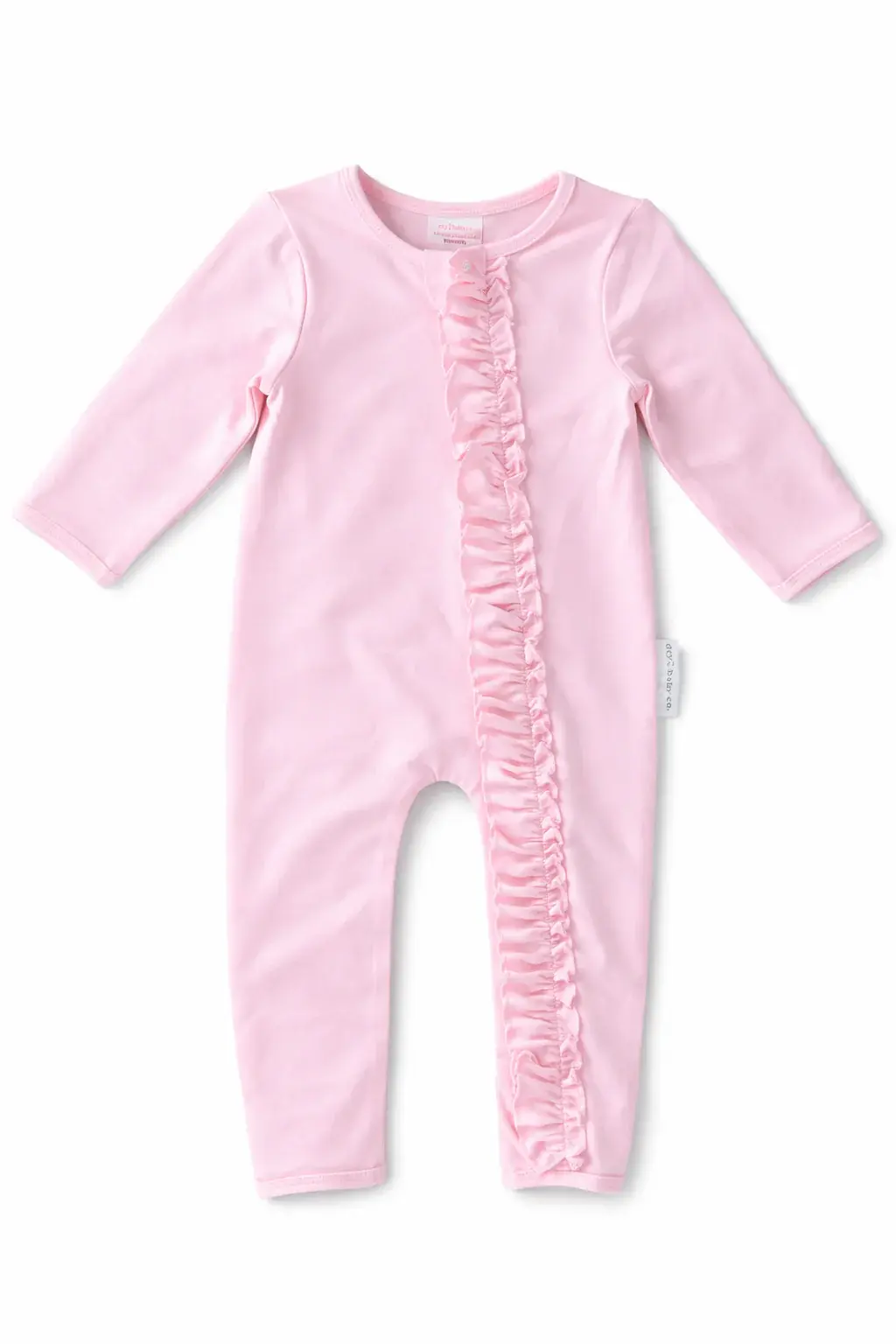 dry baby co. dry baby co. Blowout Buddy Zip Romper - Pink
